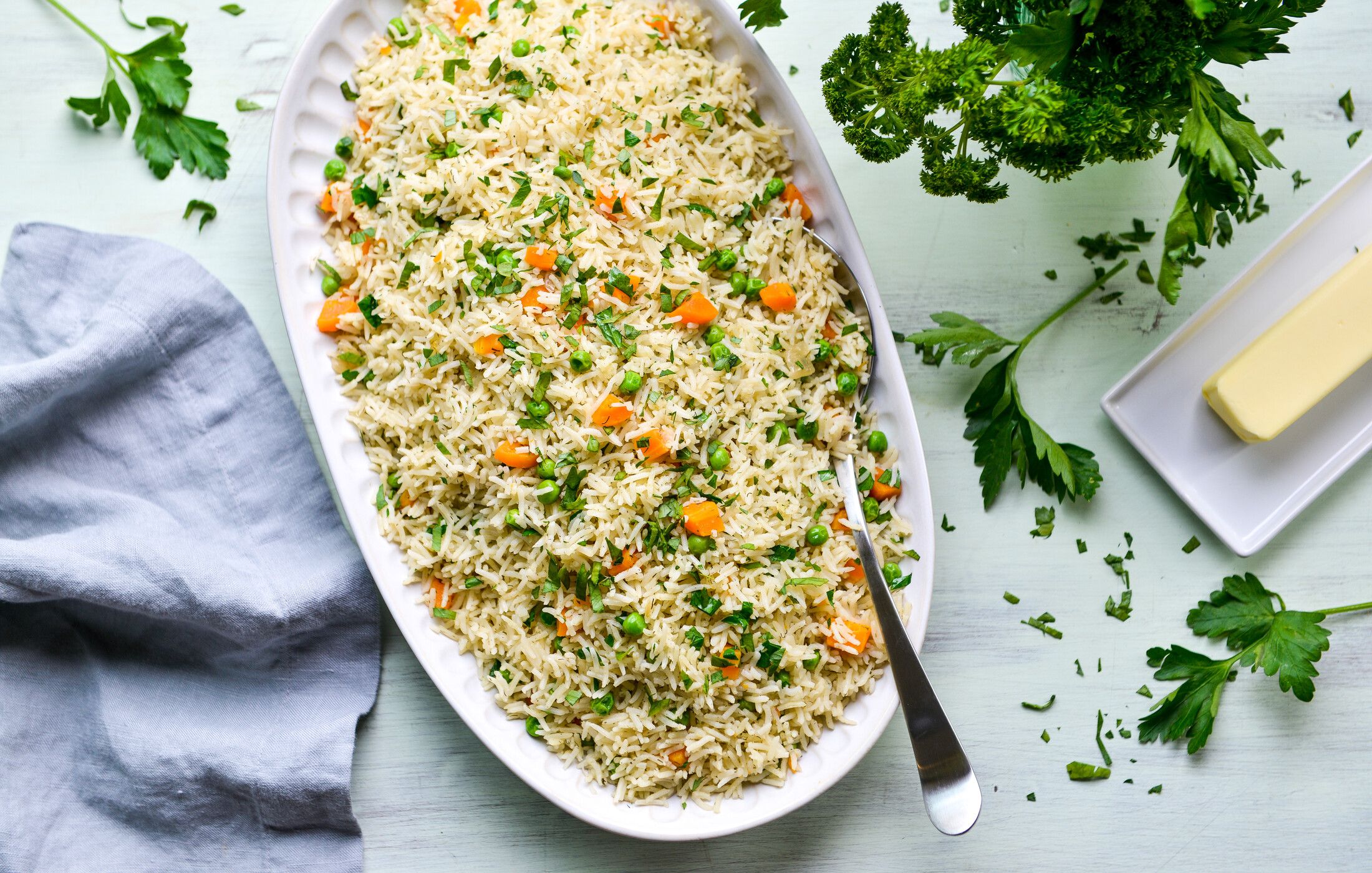 Instant Pot Rice and Pea Pilaf Nourishing Meals®